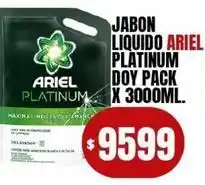 Supermercados Mariano Max Ariel - jabon liquido platinum oferta