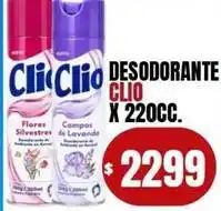 Supermercados Mariano Max Clio - desodorante oferta
