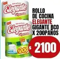 Supermercados Mariano Max Elegante - rollo de cocina gigante bco x 200 panos oferta
