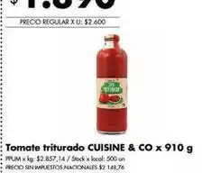 Disco Tomate triturado oferta
