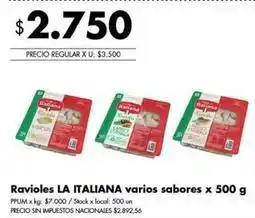 Disco La italiana - ravioles oferta