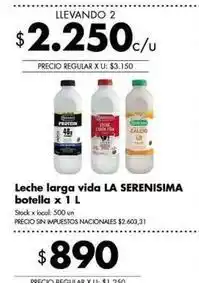 Disco Leche larga vida oferta