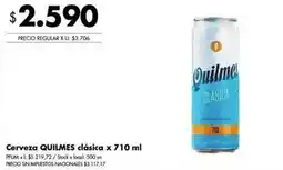 Disco Quilmes - cerveza clásica oferta