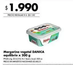 Disco Margarina vegetal equilibrio oferta