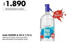 Disco Soda cuisine & co oferta