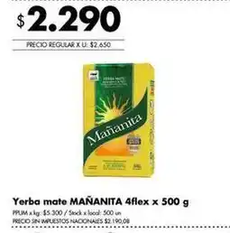 Disco Mañanita - yerba mate oferta