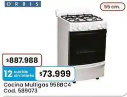 Coto Orbis - cocina multigas 958bc4 cod. 589073 oferta