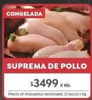Jumbo Suprema de pollo oferta