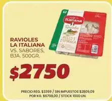 Supermercados Vea La italiana - ravioles oferta