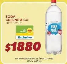 Supermercados Vea Cuisine - soda oferta