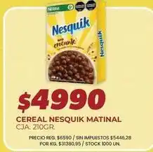 Supermercados Vea Nesquik - cereal matinal oferta