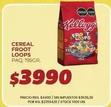 Supermercados Vea Kellogg's - cereal oferta