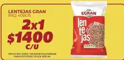 Supermercados Vea Egran - lentejas gran oferta