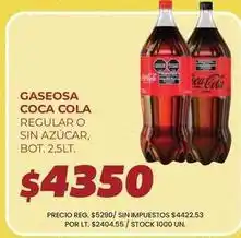 Supermercados Vea Coca cola - gaseosa oferta