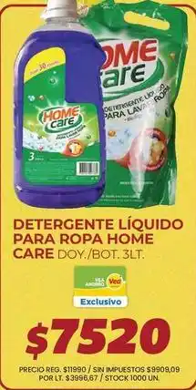 Supermercados Vea Vea - detergente líquido para ropa oferta
