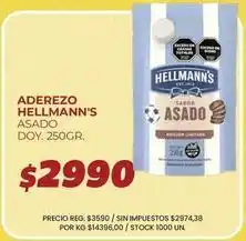 Supermercados Vea Hellmann's - aderezo asado oferta