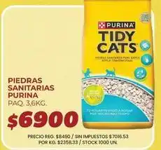 Supermercados Vea Purina - tidy cats oferta
