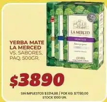 Supermercados Vea La merced - yerba mate oferta