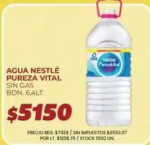 Supermercados Vea Nestlé - agua nestlé pureza vital sin gas oferta