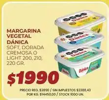 Supermercados Vea Dánica - margarina vegetal oferta
