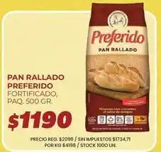 Supermercados Vea Preferido - pan rallado oferta