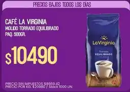 Supermercados Vea La virginia - café la virginia molido torrado equilibrado oferta