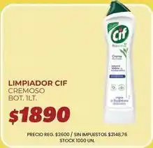 Supermercados Vea Cif - limpiador cremoso oferta