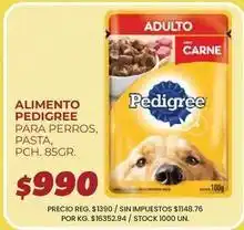 Supermercados Vea Pedigree - alimento para perros, pasta, pch oferta