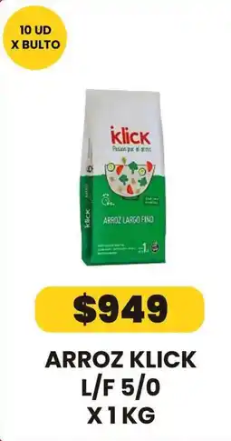 Autoservicio Capo Klick arroz largo fino oferta