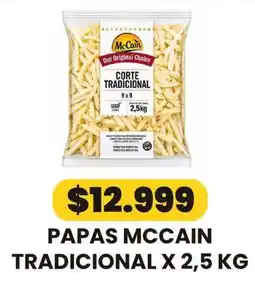Autoservicio Capo McCain papas tradicional oferta