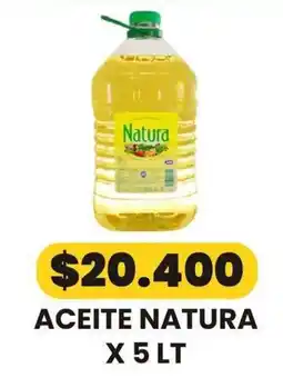 Autoservicio Capo Natura aceite oferta