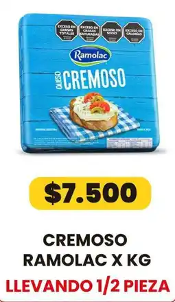 Autoservicio Capo Ramolac queso cremoso oferta