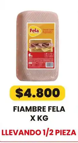 Autoservicio Capo Fela fiambre oferta