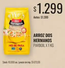 Supermercados Tadicor Dos Hermanos arroz oferta