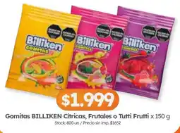 Cordiez Billiken gomitas oferta