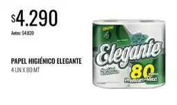 Supermercados Tadicor Elegante papel higiénico oferta