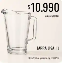 Supermercados Tadicor Jarra lisa 1 l oferta