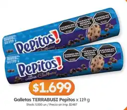 Cordiez Pepitos! galletas terrabusi oferta