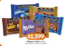 Cordiez Alfajores Triple oferta