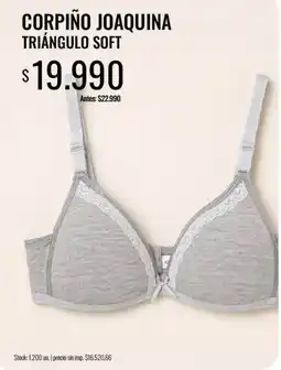 Supermercados Tadicor Joaquina corpiño triángulo soft oferta