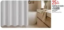 Supermercados Tadicor Cortina de baño oferta