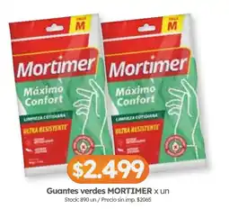 Cordiez Mortimer guantes verdes oferta