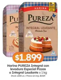 Cordiez Pureza harina integral leudante oferta