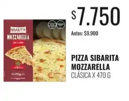 Supermercados Tadicor Sibarita pizza mozzarella clásica oferta
