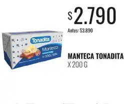 Supermercados Tadicor Tonadita manteca oferta