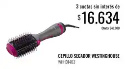 Supermercados Tadicor Westinghouse cepillo secador oferta