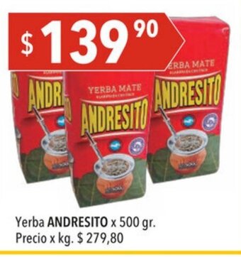 Hergo Andresito Yerba x 500gr oferta