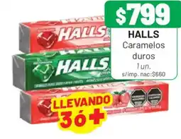 Almacor Halls caramelos duros oferta