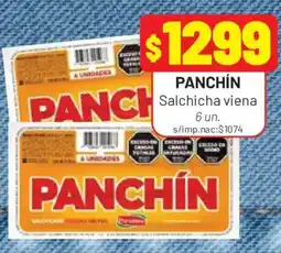 Almacor Panchín salchicha viena oferta