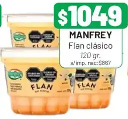 Almacor Manfrey flan clásico oferta